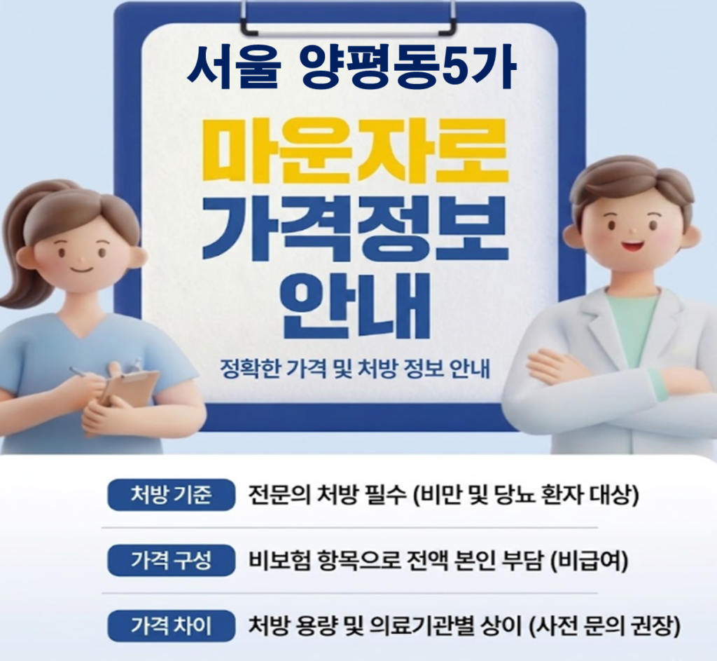 서울 영등포구 양평동5가 마운자로 성지약국 추천 및 가격 안내(2.5mg 1단계 기준) 서울 영등포구 양평동5가 마운자로 성지약국 추천 및 가격 안내(2.5mg 1단계 기준)